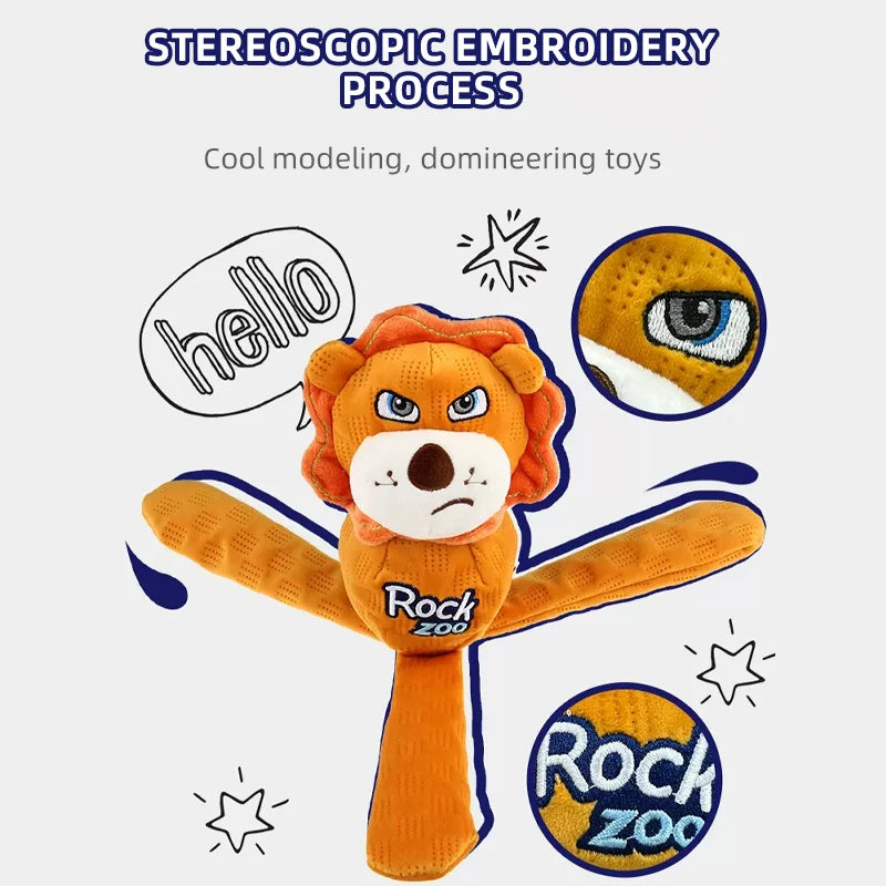 Dog Toys Rock Series Sounding Toy For Dog Molar Training  Lovely Interaction Plush Toys