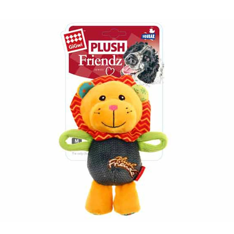 Dog Toys Plush Friendz Series Washable Fleece Toy Plush Squeak Irresistible to Dog Puppy