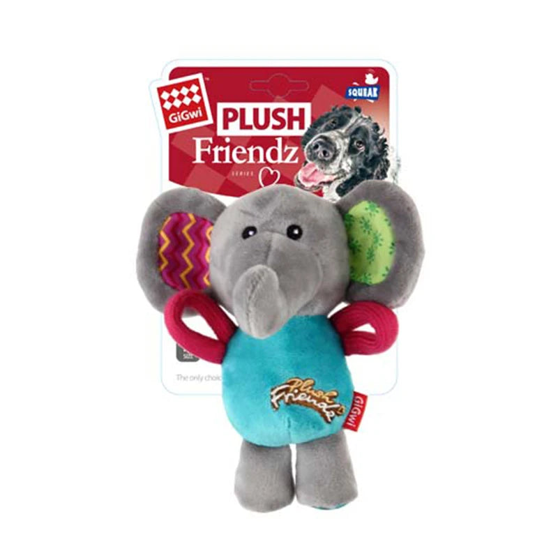 Dog Toys Plush Friendz Series Washable Fleece Toy Plush Squeak Irresistible to Dog Puppy