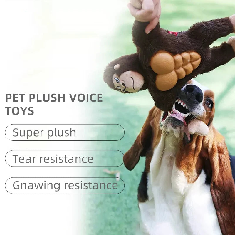 Dog Toys Forest Warrior Series Sounding Toy for Dog Molar Training Bite Resistance